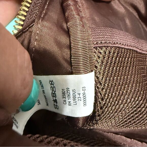 Lululemon Athletica Everywhere Belt Bag Large Fleece In Brown & Gold LU9BDUS - Picture 13 of 16